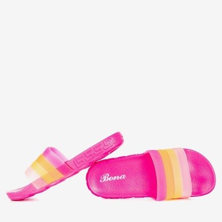 Неоново-розовые женские тапочки Florinda - Обувь