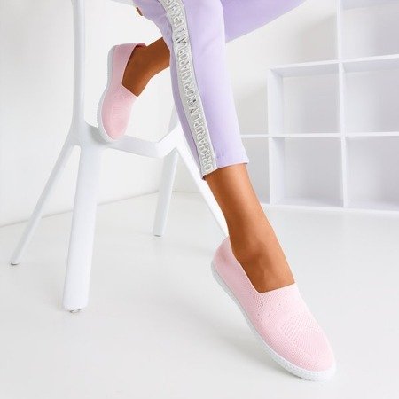 Спортивные мокасины светло-розового цвета Tolva - Обувь