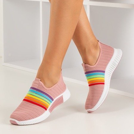 Темно-розовые женские кроссовки - на Sweet Rainbow - Обувь