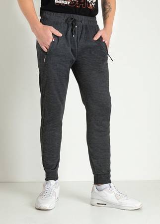 темно-серые мужские спортивные штаны - одежда