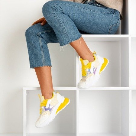 Желтые женские кроссовки Spring Day - Обувь
