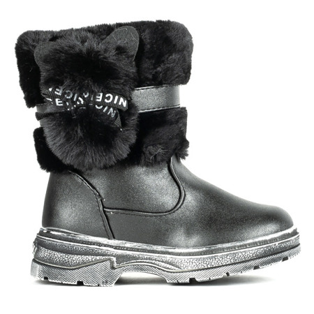Зимние сапоги Bear black для девочек - Обувь