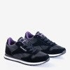 Черные и фиолетовые женские спортивные туфли Sandi - Обувь