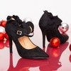 Черные туфли Chantel с оборками - Обувь