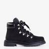 Черные женские походные ботинки с кристаллами Opcesia - Обувь
