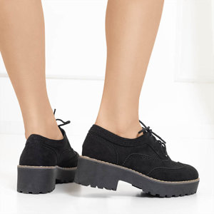 Черные женские закрытые туфли Lammi