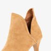 Коричневые женские сапоги на высоком каблуке Annalisa - Обувь