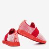 Красные женские кроссовки - на Andalia - Обувь