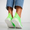 Неоново-зеленые женские спортивные кроссовки - на Brighta - Обувь