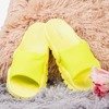 Неоново-желтые тапочки с сеткой Sensie - Обувь