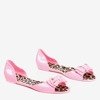 Розовая мелисса с бантом Орина - Обувь