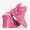 Розовые детские зимние сапоги Мелании - Обувь