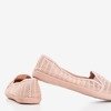 Розовые женские ажурные слипоны Hessani - Обувь