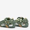 Зеленые камуфляжные сандалии для мальчиков Chester - Обувь