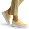 Желтые женские кроссовки на шнуровке Cynthia - Обувь