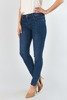 Женские джинсовые брюки с завышенной талией - Одежда
