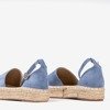 Женские синие эспадрильи на платформе Marcita - Обувь