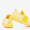 Женские желтые спортивные туфли - on Andalia - Обувь