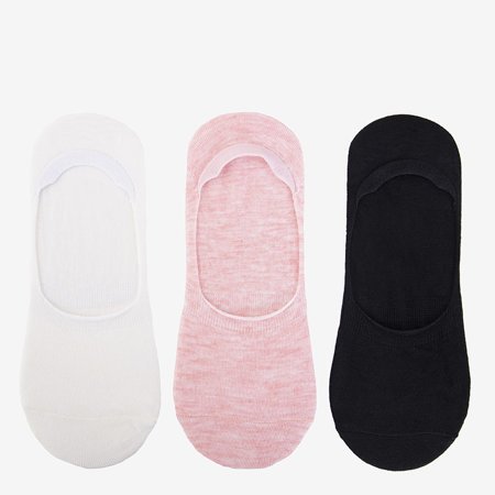 3 / упаковка різнокольорових жіночих шкарпеток - Шкарпетки