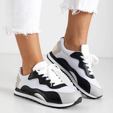 Чорно-білі кросівки Mavena - Взуття