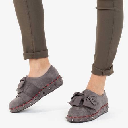 ВИХІД Сірі низькі туфлі з прикрасами Пхукет - Взуття