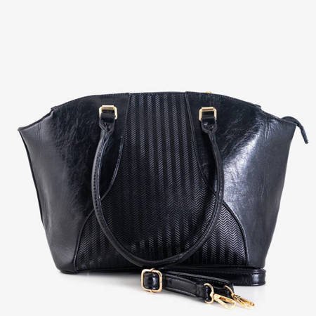 Жіноча чорна наплічна сумка - Сумочки