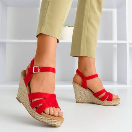 Жіночі червоні босоніжки Sirima - Взуття