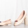 Бежеві балетки з прикрасами Jess - Взуття