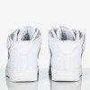Біле - сріблясте спортивне взуття на платформі Tiny Dancer - Взуття 1