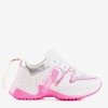 Біле та рожеве спортивне взуття Evanile - Взуття 1