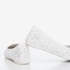 Білі ажурні балерини Mysolva - Взуття 1