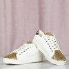 Білі кросівки з блискучим покриттям Vieira - Взуття