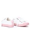 Білі та рожеві кросівки Pink Power - Взуття