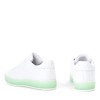 Біло-зелені кросівки Робінзон - Взуття