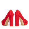 Червоні туфлі на високих каблуках Cerelia - Взуття