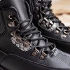 Чорне спортивне шнуроване взуття з високою халявкою Jean - Взуття 