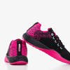 Чорне та рожеве жіноче спортивне взуття Fonto - Взуття 1