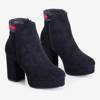 Чорні жіночі ботильйони на підборах Prisilla - Взуття