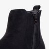 Чорні жіночі еко-замшеві черевики Larentina - Взуття