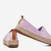 Фіолетові еспадрільї на платформі Umox - Взуття