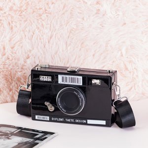 Маленька чорна сумка у вигляді фотокамери - Сумка