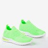 Неонові зелені жіночі спортивні туфлі-взуття - на Brighta - Взуття