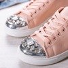 Рожеві кросівки з кристалами Vierenssa - Взуття
