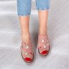 Рожеві туфлі з орнаментом Lagerrla - Взуття