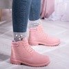 Рожеві утеплені чоботи Pinki - Взуття