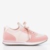 Рожеві жіночі спортивні туфлі на закритому клині Lyseria - Взуття 1