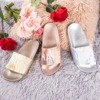 Срібні жіночі тапочки з написом HATE &amp; LOVE - Взуття 1