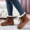 теплі снігові черевики Sofya leopard - Взуття