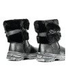 Ведмідь чорні дівчинки снігові черевики - Взуття