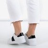 Жіночі білі спортивні кросівки з чорними вставками Hypnos - Взуття
